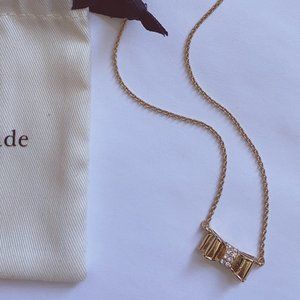 Kate Spade Bow Necklace - LIKE NEW!